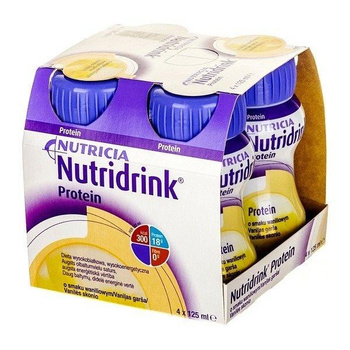 Nutridrink protein wanilia płyn 4 x 125 ml