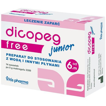 Dicopeg Junior Free 5 g 14 saszetek