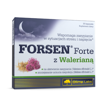 Forsen Forte z walerianą 30 kapsułek