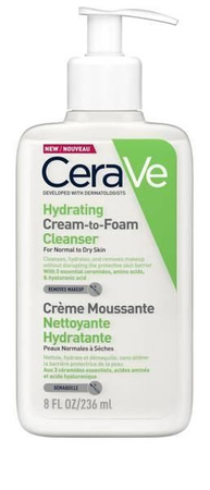CeraVe nawilżający krem-pianka do mycia 236 ml
