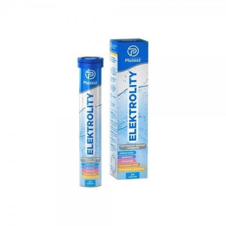 Plusssz elektrolity + multiwitamina 24 tabletek
