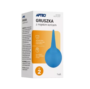 Gruszka z mięk.końc.nr 2 APTEO 1szt