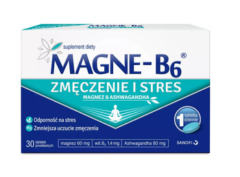 Magne-B6 Zmęczenie i Stres 30 tabletek