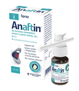 Anaftin Spray na afty 15 ml