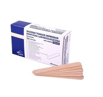 Szpatułki laryngologiczne 100 szt.