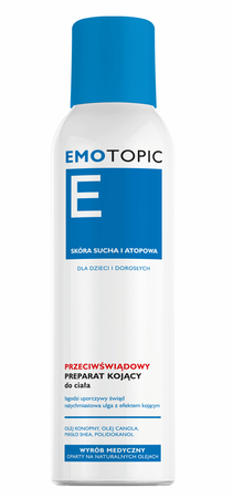 Emotopic Przeciwświądowy preparat kojący do ciała 150 ml