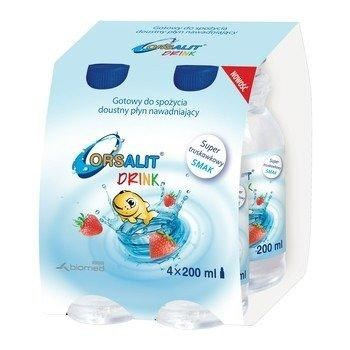 ORSALIT DRINK  800 ML (4 X 200 ML)  BIOMED