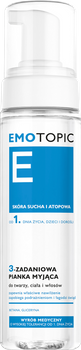 Emotopic 3-Zadaniowa Pianka Myjąca Med+ do twarzy, ciała i włosów 200 ml