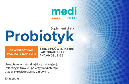 medi pharm Probiotyk 10 kapsułek