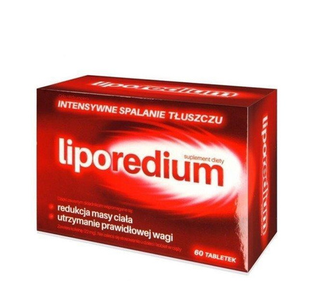 Liporedium 60 tabletek