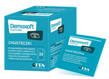 DEMOXOFT Plus Clean, 20 chusteczek