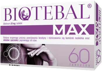 Biotebal Max 10 mg 60 tabl.