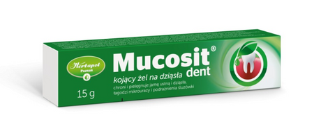 Herbapol Mucosit dent żel, 15g