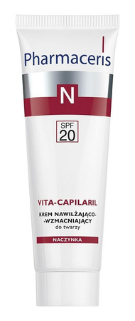Pharmaceris N Vita-Capilaril krem nawilżająco-wzmacniający do twarzy SPF 20 50 ml