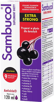 Sambucol Extra Strong płyn 120 ml