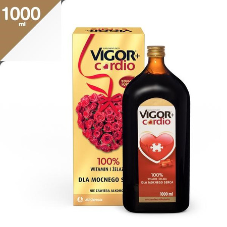 Vigor+ Cardio Preparat witaminowy w płynie 1000 ml