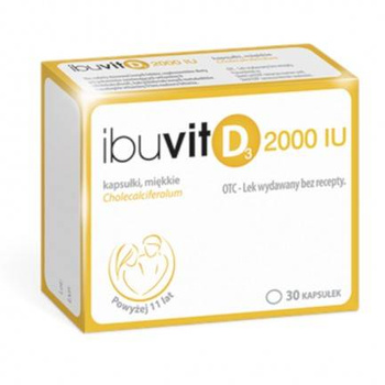 Ibuvit D3 2000, 30 kaps.