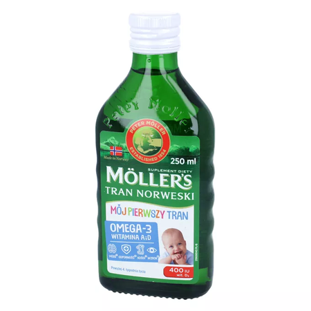 Möllers Mój Pierwszy Tran Norweski 250 ml