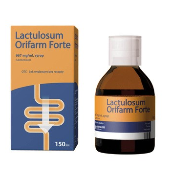 Lactulosum Orifarm Forte syrop 150ml