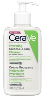 CeraVe nawilżający krem-pianka do mycia 236 ml