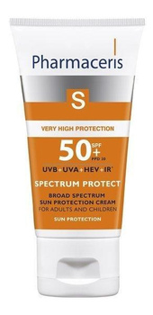 Pharmaceris S krem o szerokopasmowej ochronie SPF 50+ PPD 30, HEV, IR 50 ml