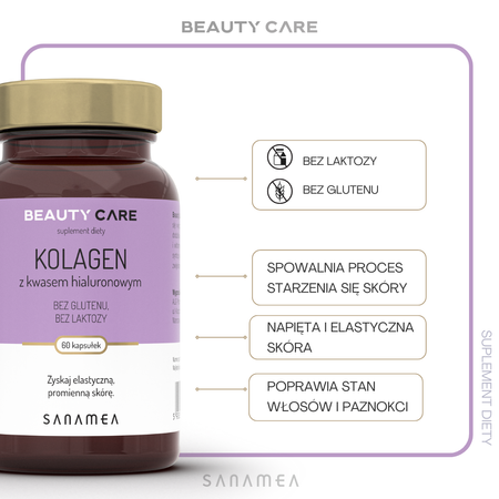 SANAMEA Beauty Care - Kolagen 60 kaps.