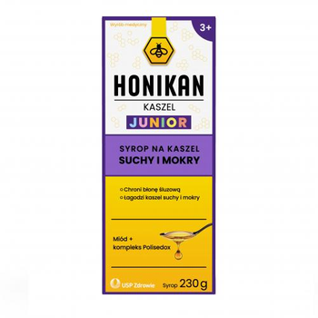 Honikan Kaszel JUNIOR syrop 230 g