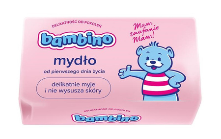 Bambino Mydło z lanoliną dla niemowląt i i dzieci 90g