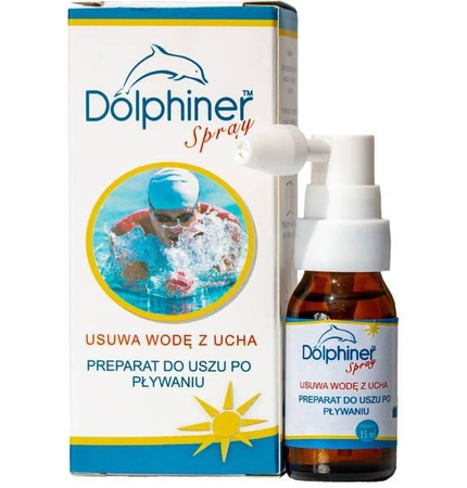 Dolphiner preparat do uszu po pływaniu spray 15 ml