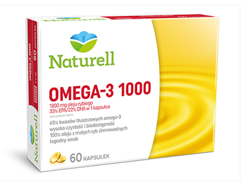 Naturell Omega-3 1000 60 kapsułek
