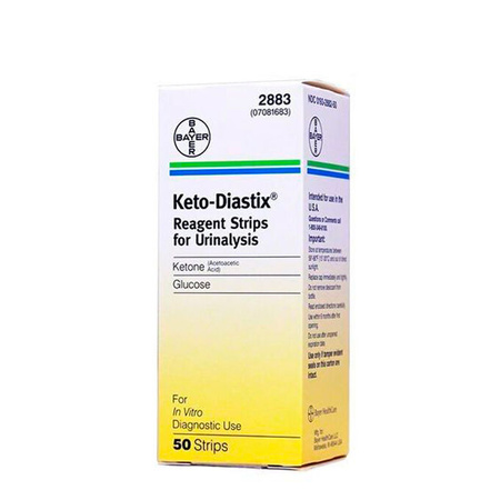 Keto-Diastix test pask. 50 pasków