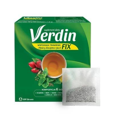 Verdin Fix kompozycja 6 ziół 20 saszetek