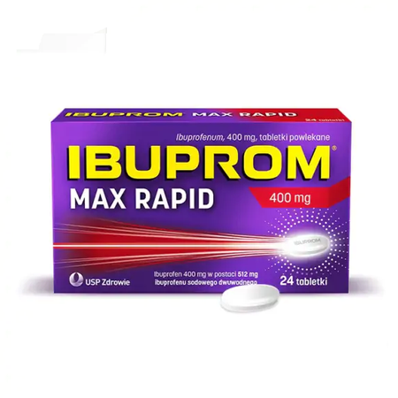 Ibuprom MAX Rapid 400mg 24 tabl.