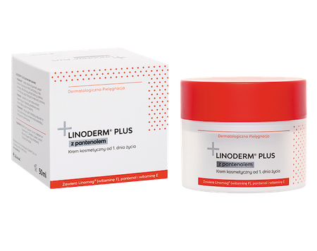 Linoderm Plus z pantenolem krem kosmetyczny 50 ml