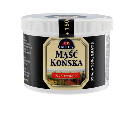 Dr. Natury końska maść rozgrzewająca 350 g + 150 g