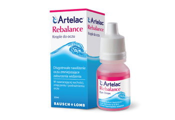 Artelac Rebalance nawilżające krople do oczu 10 ml