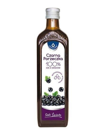 Ribesvital sok z owoców czarnej czarnej porzeczki 490 ml