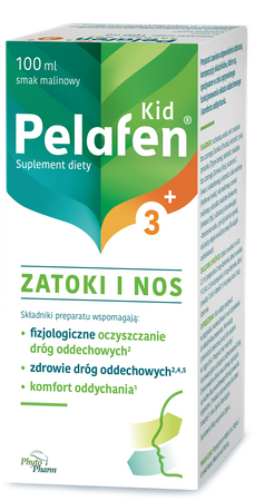 Pelafen Kid Zatoki i Nos płyn 100 ml