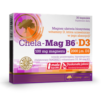 Olimp Chela-Mag B6 + D3 30 kapsułek