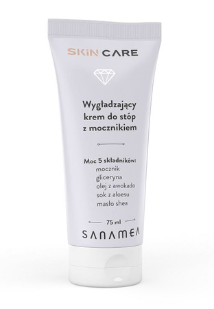 Skin Care wygładzający krem do stóp WYGŁADZAJĄCY 75 ml SANAMEA