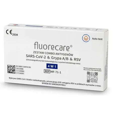 Test FLUORECARE Zest.combo antyg.4w1, 1szt