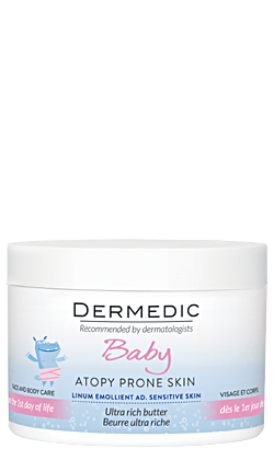Dermedic Baby masło intensywnie natłuszczające do twarzy i ciała 225 ml