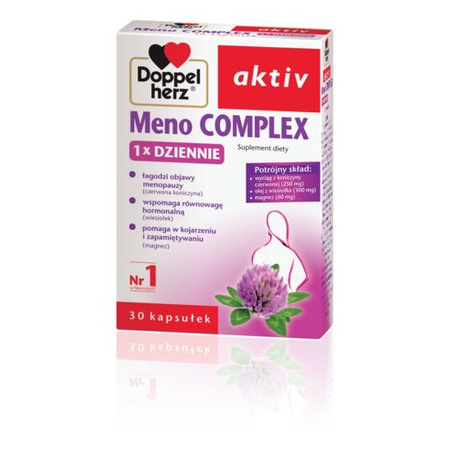 Doppelherz aktiv Meno Complex 1x dziennie 30 kapsułek