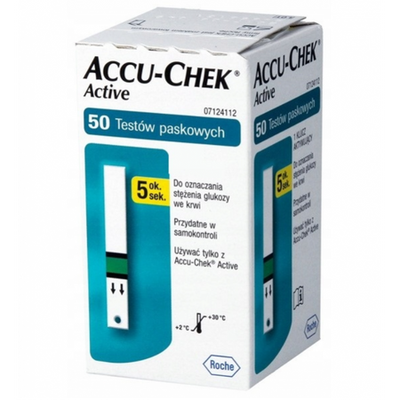 * ACCU-CHEK ACTIVE paski testowe 50 szt.