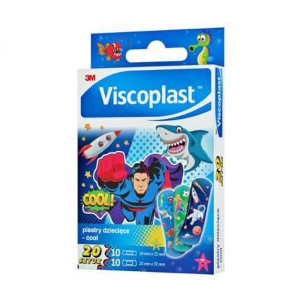 Viscoplast plastry dla dzieci Cool! 20 sztuk