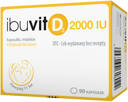 Ibuvit D3 2000 IU  90 kaps.