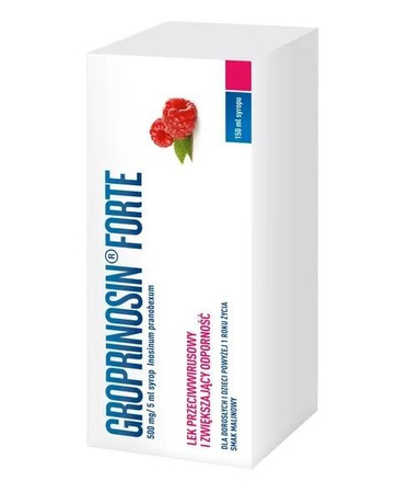 Groprinosin Forte syrop 0,5g/5ml 150ml