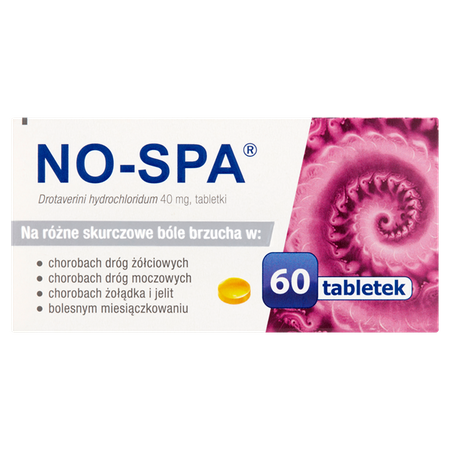 No-Spa 40 mg 60 tabl. 