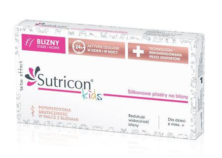 Sutricon kids plastry na blizny 3 x 7 cm 5 sztuk