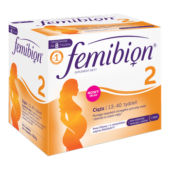 Femibion 2 ciąża 56 tabletek + 56 kapsułek